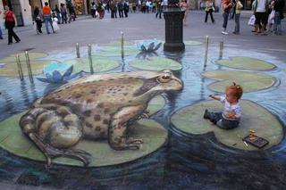 Illustration for article titled The Most Beguiling Optical Illusions In Public Places